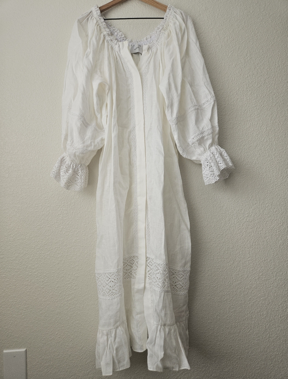Sleeper Paloma 100% linen midi dress - Picture 9 of 15